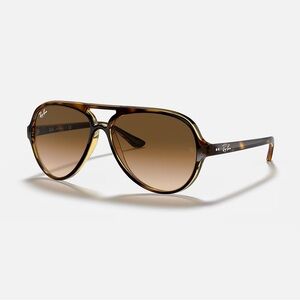 Ray-Ban CATS 5000 CLASSIC Sunglasses in Light Havana and Brown